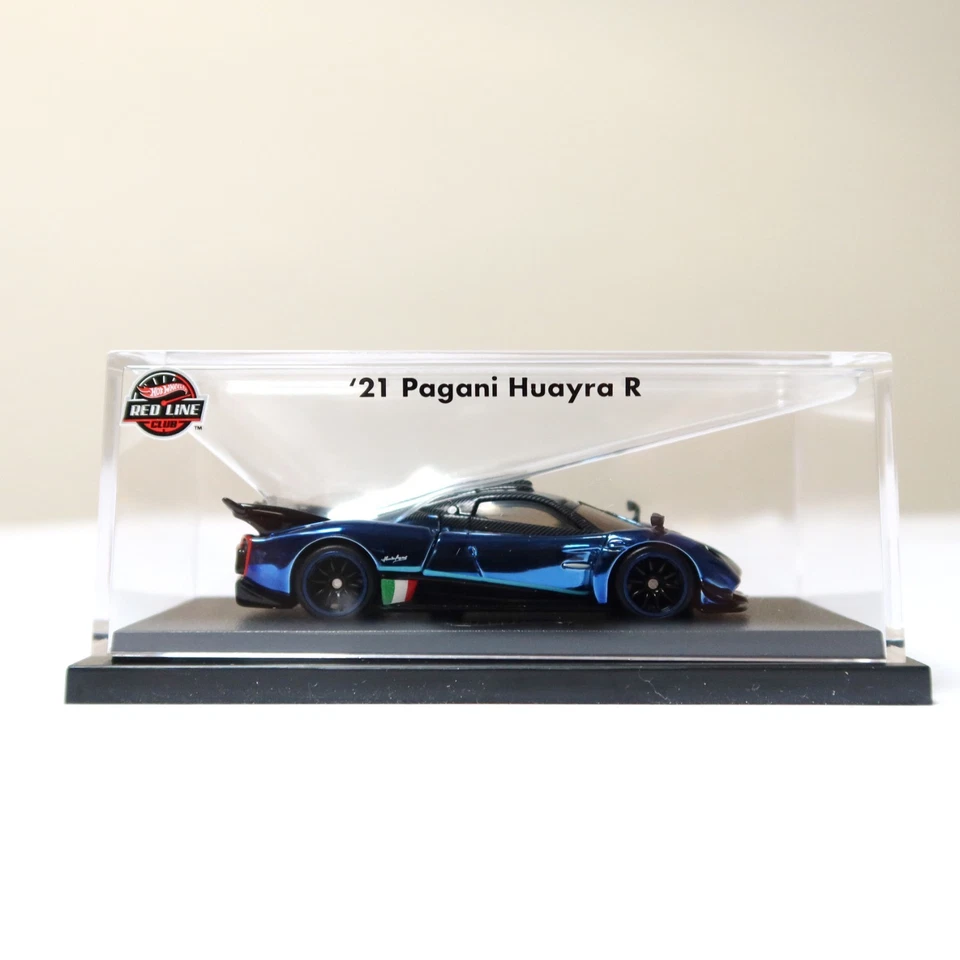 HOT WHEELS '21 PAGANI HUAYRA R RLC HWF21 NUOVA SIGILLATA RED LINE CLUB - Immagine 4 di 4