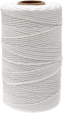 Jute Twine String Hemp Rope - 328 Feet 2mm 3ply Natural Burlap Cord Rolls for...