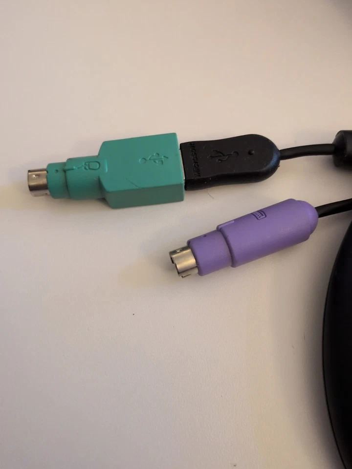 Microsoft Wireless Optical Desktop Receiver 2.0A Model 1019 Black Fast Shipping - Image 3 of 4