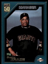 Dusty Baker 2001 Topps #351 Giants MLB READ FREE SHIPPING AutographDen