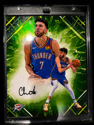 2025-26 Fanatics NBA Under Wraps Emanate Chet Holmgren Auto 7/99 *Jersey Match*