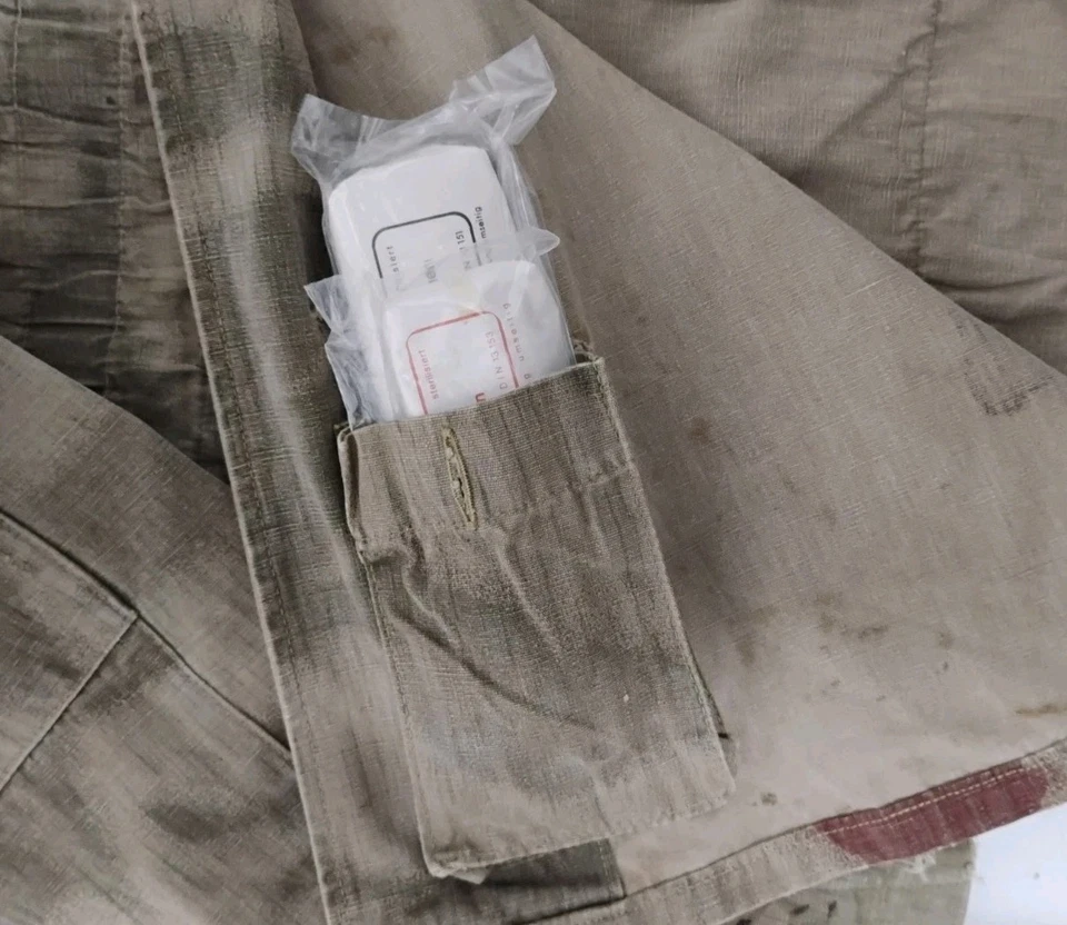 Frühe Bundesgrenzschutz BGS Jacke sumpftarn 1958 Gr.102 Selten - Bild 4 von 4