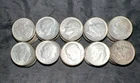 1946-1964 Roosevelt Dimes 90% Silver Circulated Lot of 100