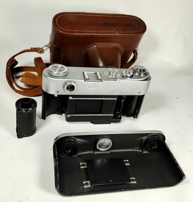 Vintage USSR Film Camera W/ Case 35 mm Fed 3 Soviet UnTested N-26M