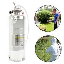 Stainless Steel Sprayer 3.5Gal 14L 20" Wand & 3FT With Nozzles for Pest Control