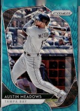 2020 Panini Prizm #20 Austin Meadows Teal Wave Prizm