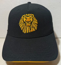 Disney Presents The Lion King Hat Black Adjustable Strapback Baseball Cap