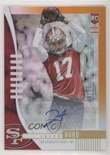 2019 Panini Absolute Rookie Orange Spectrum Signatures 8/50 Jalen Hurd Auto jn1