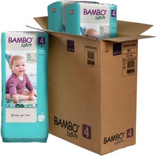 Bambo Nature Hypoallergenic Baby Diapers, Eco-Labeled Diapers, Enhanced Leakag