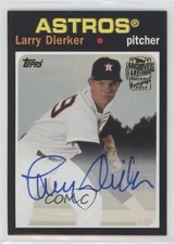 2019 Topps Archives Fan Favorite 1971 Design Larry Dierker #FFA-LDI Auto 2t7