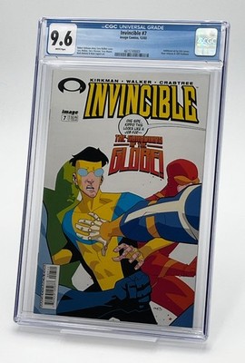 Invincible #7 CGC 9.6 NM+ White Pages Image Comics Kirkman
