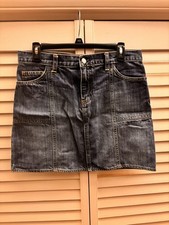 Gap Denim Skirt 8 / 29 Mini 100 Cotton Blue