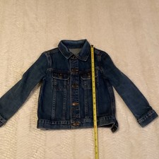 Kids Polo Ralph Lauren Cotton Sz 5 Denim Snap Front Western Cowboy Jacket