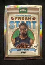 2024-25 Topps Chrome - Fresh Start Cody Williams #FS-8 (RC)