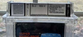 NES SUPER MARIO BROS. 1985 CIB 7.5 WATA GRADED HANGTAB /NES GAMES / GRADED GAMES