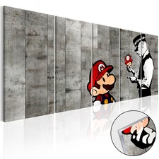 MARIO & COP Acrylic Glass Print Image 5 pcs Wall Art Picture Photo i-C-0111-k-m