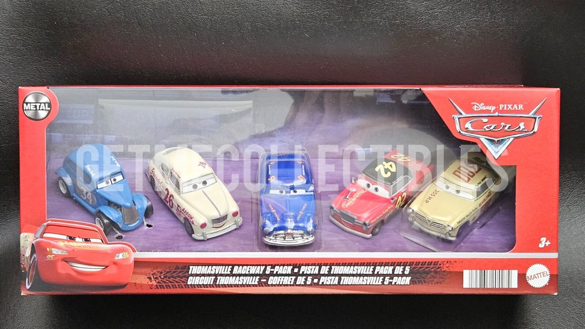 DISNEY PIXAR CARS 2024 THOMASVILLE RACEWAY JIMMY LUGWRENCH PACK SAVE 6%  GMC