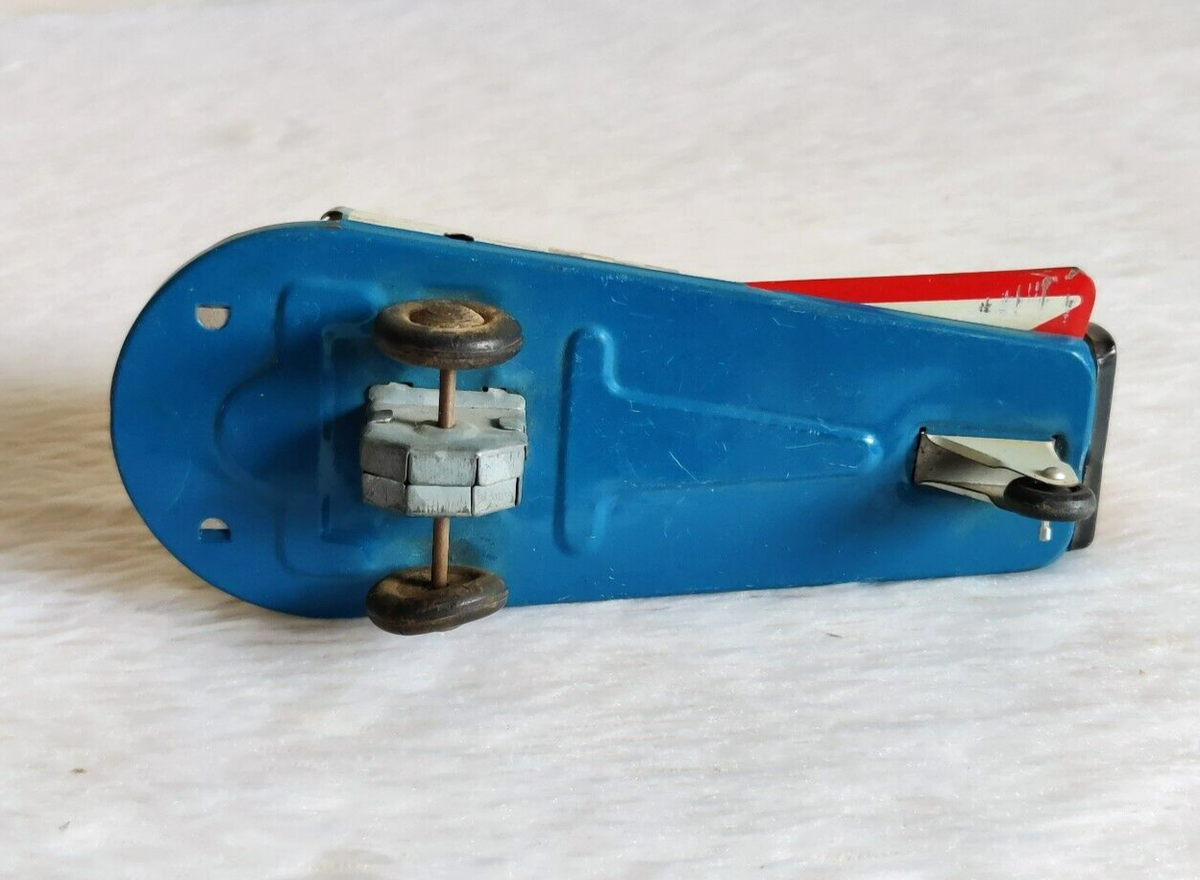 1950s Vintage XZ-7 Aircraft Plane Tin Toy Kids Props Japan