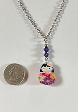 hello kitty charm necklace jewelry Geisha Material Sanrio Charm