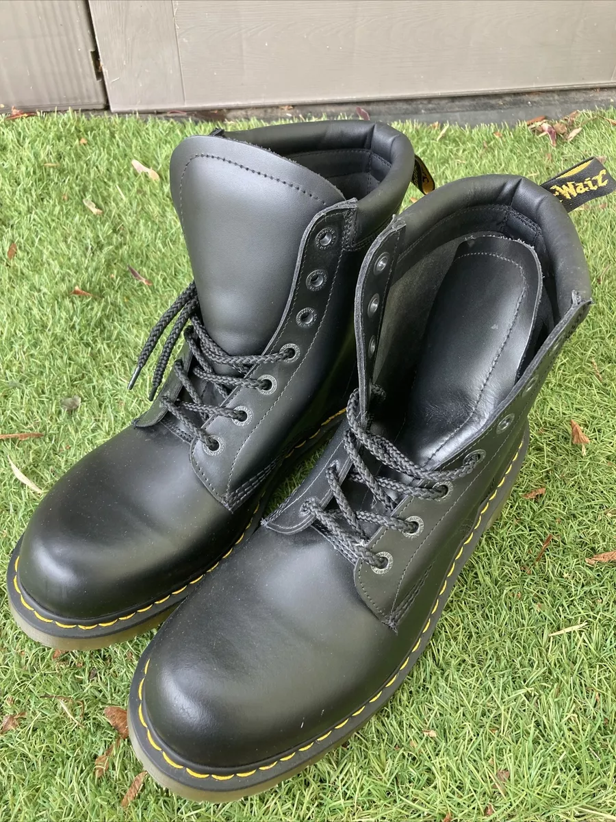 Dr Martens Royal Mail Boots UK 13 US14 EU48 DMs Docs INDUSTRIAL Non Steel Toe