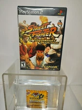 Street Fighter Anniversary Collection (Sony PlayStation 2, 2004) AS-IS UNTESTED 