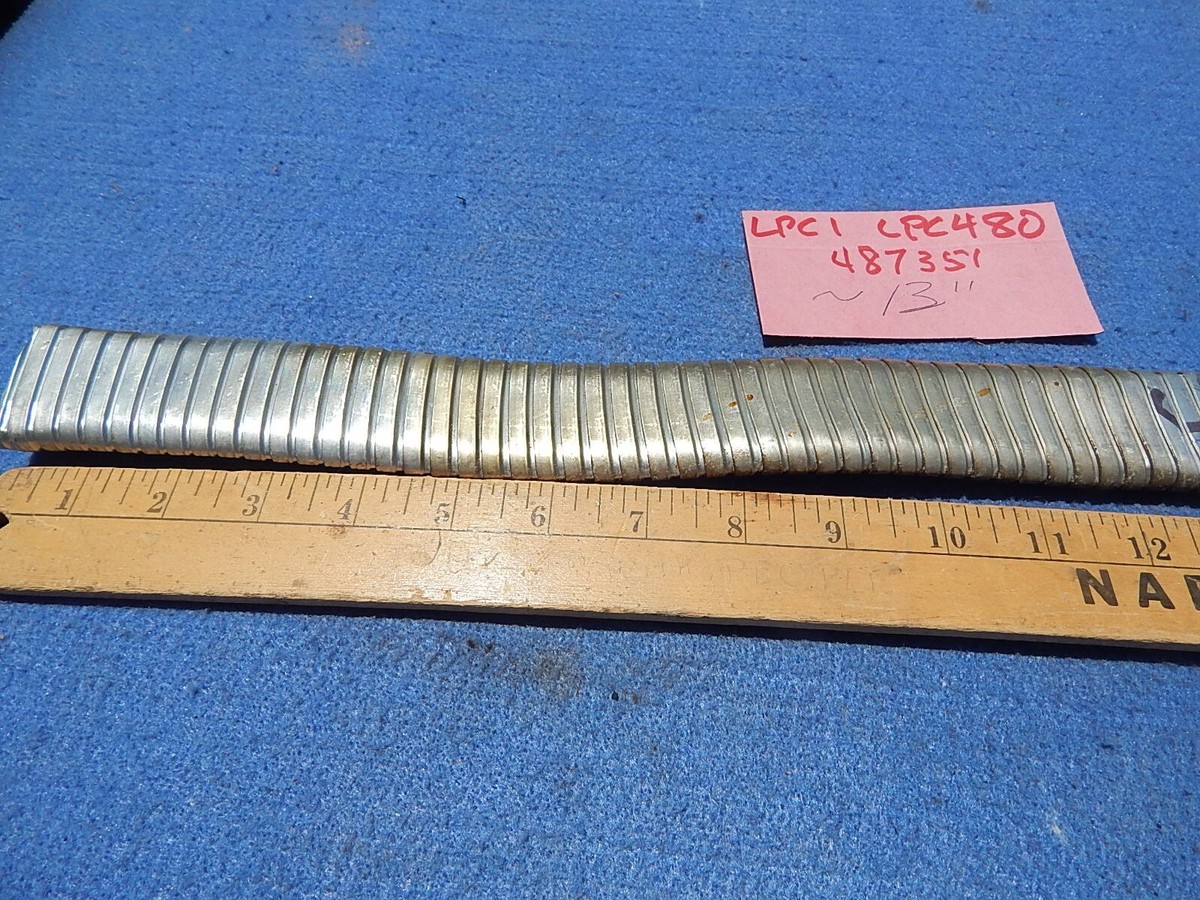 Seeburg LPC1 LPC480 Coin Chute # 487357 - flexible aluminum