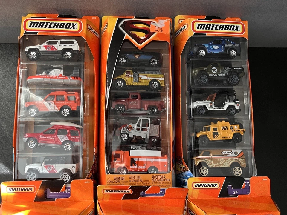 (6) 2007 2008 2009 Matchbox 5 pack ready for action Lot Limited Edition G2 - Image 2 of 3