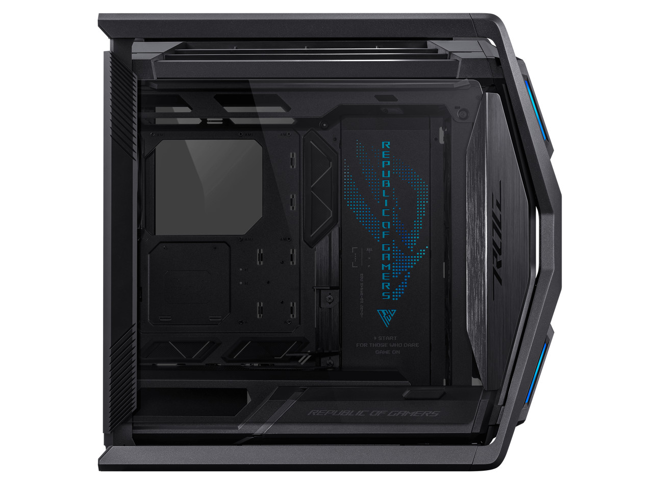 Корпус для компьютера ASUS ROG Hyperion GR701 EATX full tower с полуоткрытой конструкцией