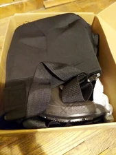 TIDEWE Neoprene Waders, Cleated Bootfoot Men Chest Waders, Size 7 Solid Brown