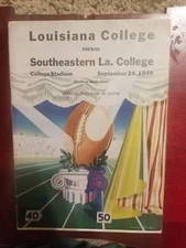 1949 Louisiana College vs Southeastern La. College Official Program