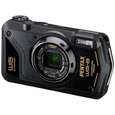 PENTAX WG-8 Black Waterproof to depth 20m Dustproof Shockproof -10  cold  PSL