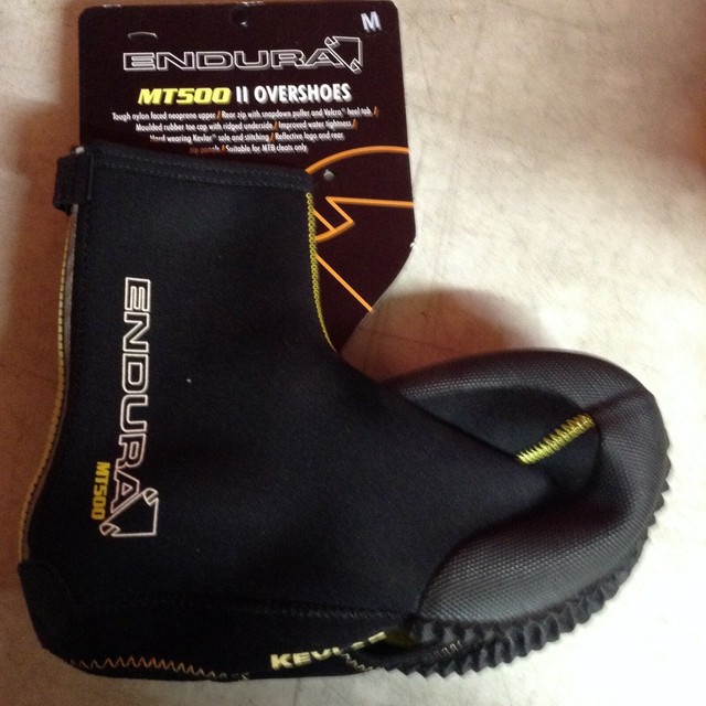 Endura Mt500 Mountain Cycling Booty Overshoe II Black Medium for sale