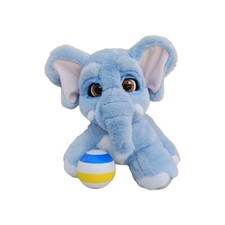 Giochi Preziosi Lolly The Elephant 13" W/ Ball Interactive Plush Toy Emotion Pet