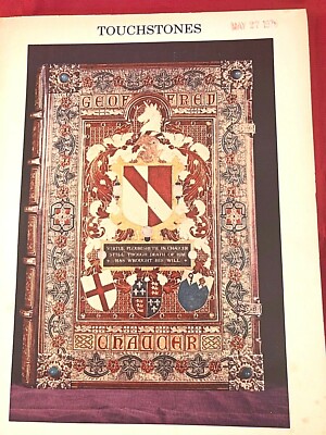 Touchstones: Catalogue 1, Books and Symbols of Significance, James M.W. Borg 