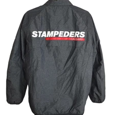 Calgary Stampeders Windbreaker Jacket Mens Size Medium CFL Football Reebok
