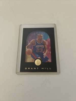 1996 Skybox Basketball Grant Hill E-XL Black Card