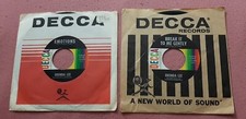 LOT of 2 Brenda Lee 45 So Deep / Break It To Me Gently, I'm Learning About Love