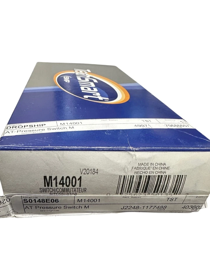 Переключатель давления автоматической коробки передач Tech Smart M14001 **РАСПРОДАЖА** - Изображение 2 из 2