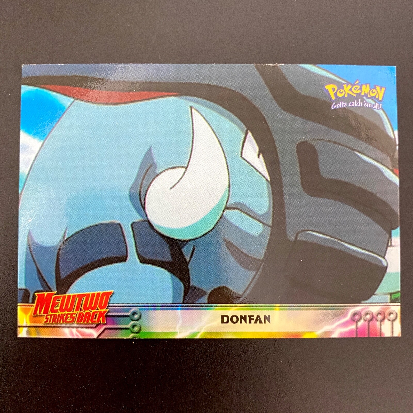Donfan 11 Mewtwo Strikes Back Topps Pokemon Card Series 1 - Topps