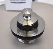 Jones Stephens-PlumBest B07-11BN Bath Waste Kit (Brushed Nickel)