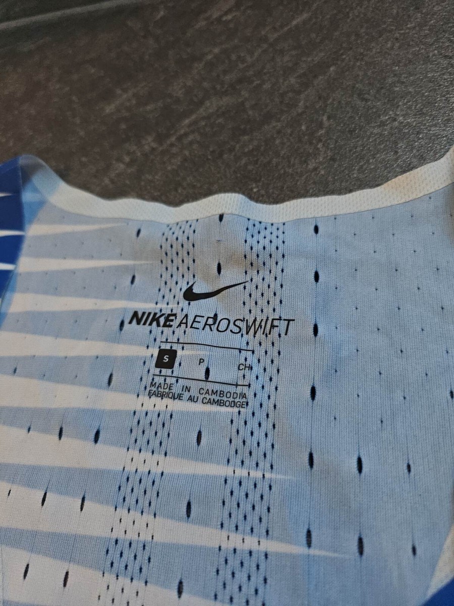 Nike Aeroswift Slim Fit Red White Blue USA Running Singlet