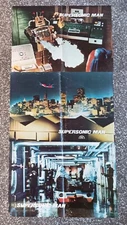 Lotto di N.3 Fotobuste - SUPERSONIC MAN - Lobbycard Foto di scena