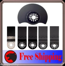6 Oscillating MultiTool Saw Blade For  Wood Metal Cutting 