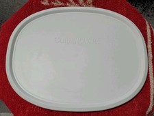 CorningWare F-12-PC French White Oval Plastic Lid Replacement 1.5 Quart