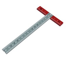 T Square Aluminum Alloy Robust Metal T Ruler Practical High Stability With