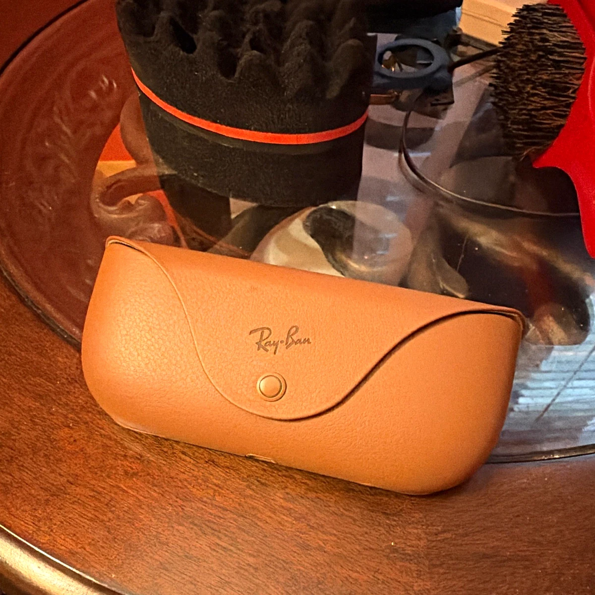 25+ Ray-Ban Brown Eyeglass Cases & Storage Sunglasses for sale