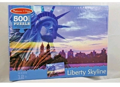 Melissa & Doug 500-Piece LIBERTY SKYLINE Jigsaw Puzzle - Image 1 of 2