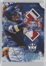 2018 Diamond Kings DK Originals Materials Holo Blue 15/25 Ozzie Albies lz7