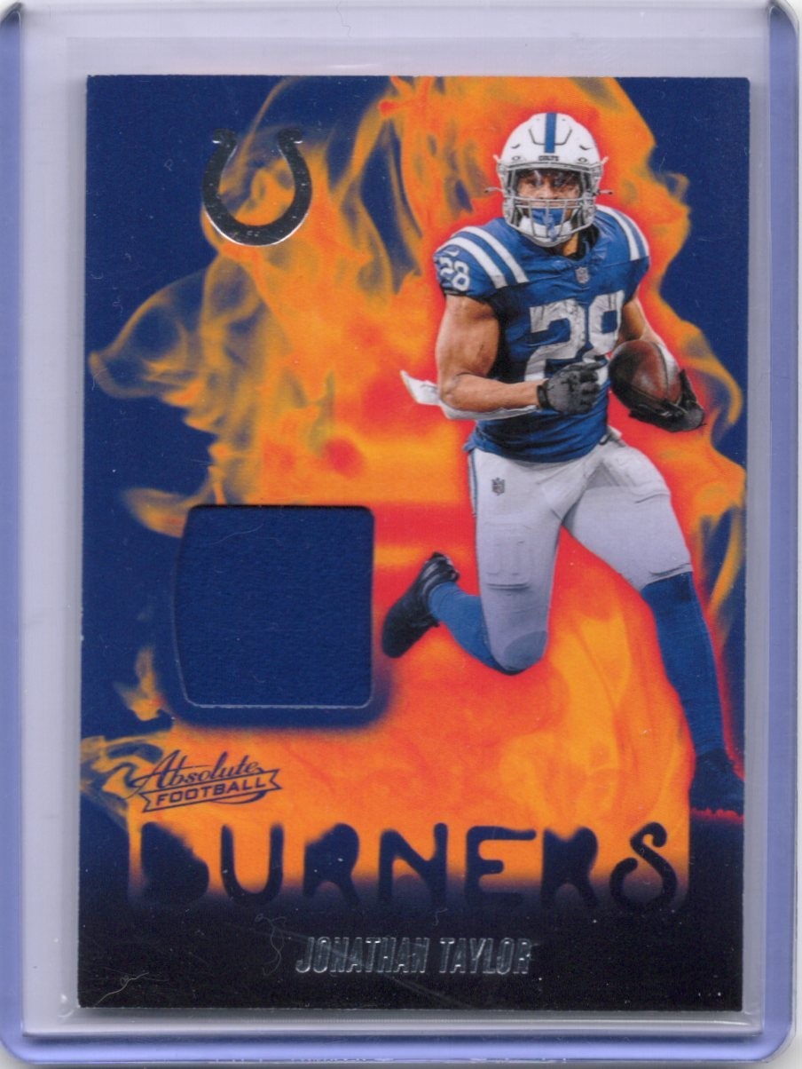 2024 Panini Absolute - Absolute Burners Jonathan Taylor #AB-JTY (MEM)
