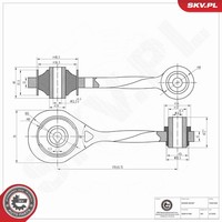 Motorlager Esen SKV 75SKV358 Aluminium Gummi FüR Renault Clio 2 Kangoo KC0 FC0